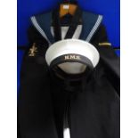 Royal Navy Shirt, Jacket, Trousers, Cap and Cravat