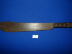 British Army Martindale Machete stamped JJB 1946 WD Arrow