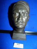 Metal Desk Ornament Bust of Hitler