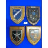 Four Military Plaques