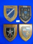 Four Military Plaques