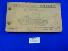 Vehicle Identification Handbook 1954