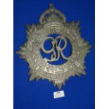 Metal RASC Plaque 33.5cm high