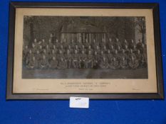 Framed Photo of Beverley Home Guard dated 1944