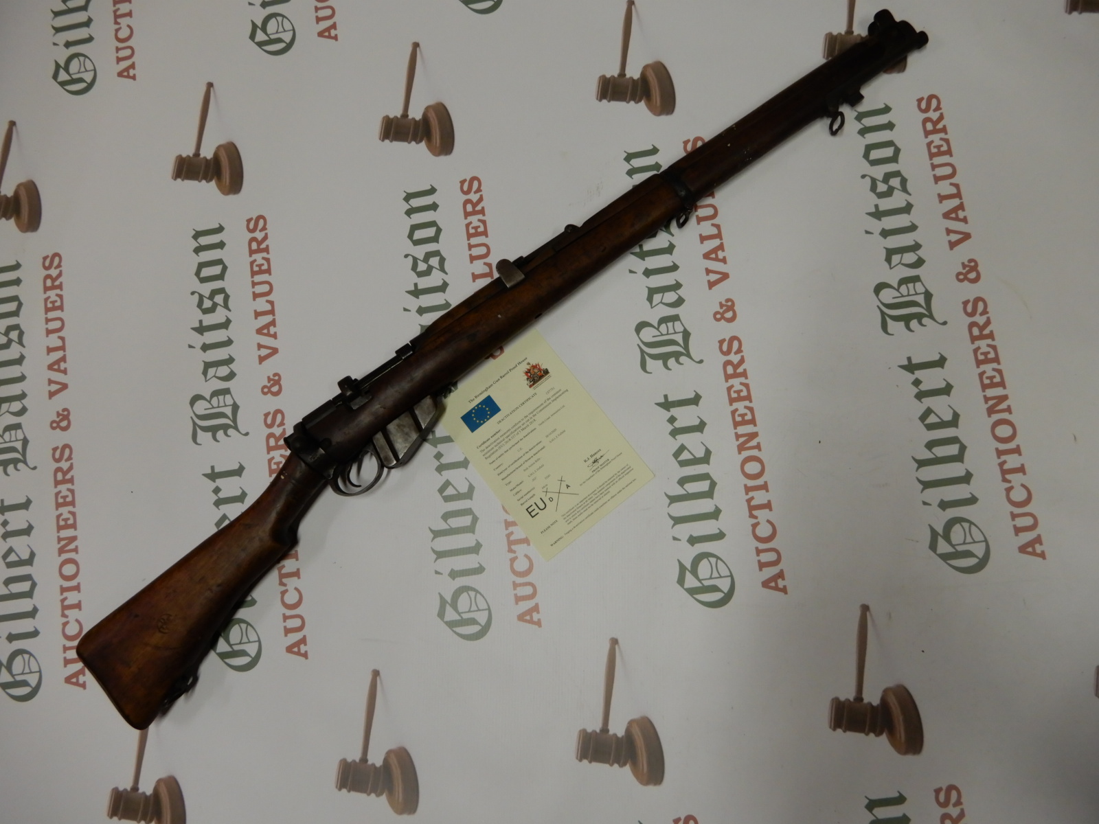 S.M.L.E Enfield .303" Bolt Action Rifle with Deactivation Certificate 28/10/2020