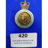 Silver & Enamel Royal Observer Corps Badge