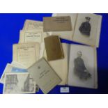 Mixed Lot of Ephemera Including WWI Portrait Photos, Police Notebooks, Soldiers Bible, etc.