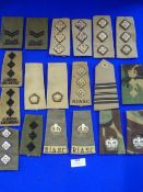 Quantity of Army and RAF Epaulettes