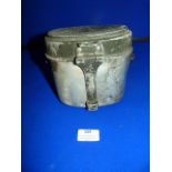 German Mess Tin in Relic Condition stamped RFI 38