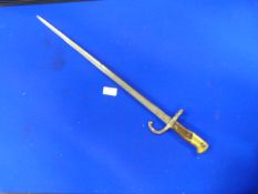 French Gras Bayonet (no Scabbard)