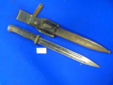 K98 Mauser Bayonet (No Serial Number but Stamped PO on Rear of Frog)