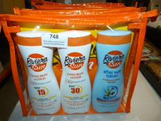 *Six 6 Packs of 3 Riviera Sunscreen Lotions