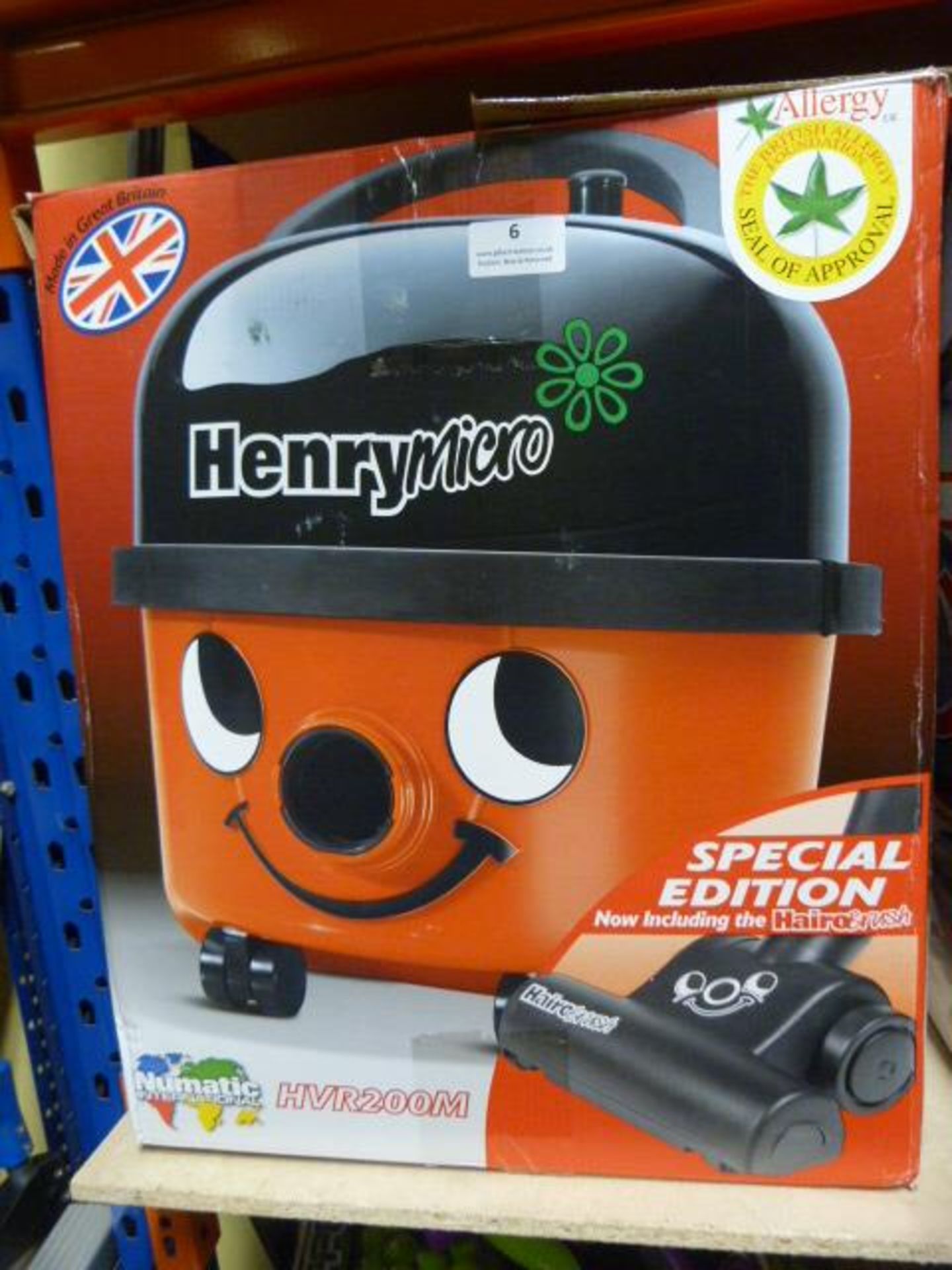 *Henry Micro Hi-Flo Vacuum