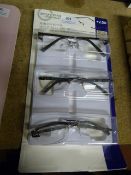 *FGX Rimless +2.50 Spectacles 3pk