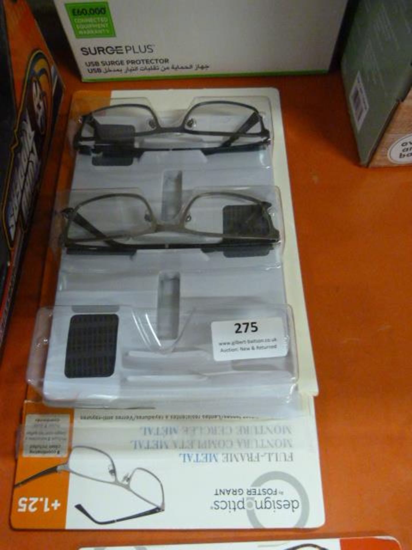 *+1.25 Spectacles 2pk