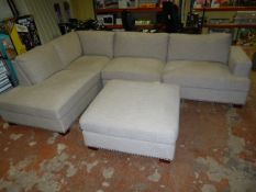 *Sinclair Sectional Fabric Corner Sofa 3.1x2.2m