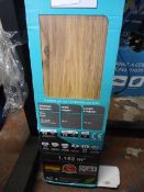 *Walnut Laminate Flooring 6pk