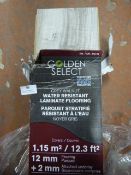 *Grey Walnut Water Resistant Laminate Flooring 6pk