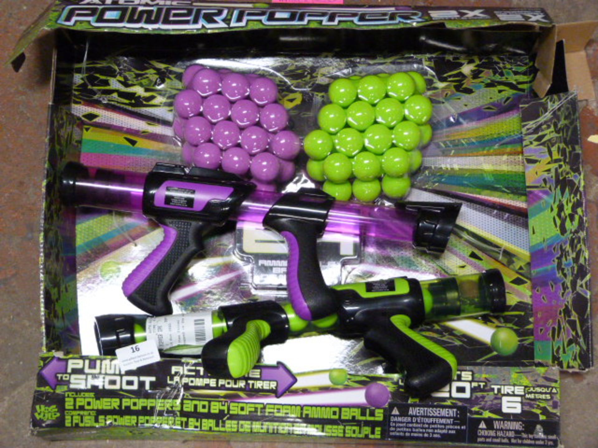 *Atomic Power Popper 2X Battle Pack