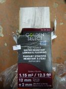 *Grey Walnut Water Resistant Laminate Flooring 6pk