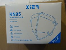 10 Boxes of 20 Xier KN95 Protective Masks