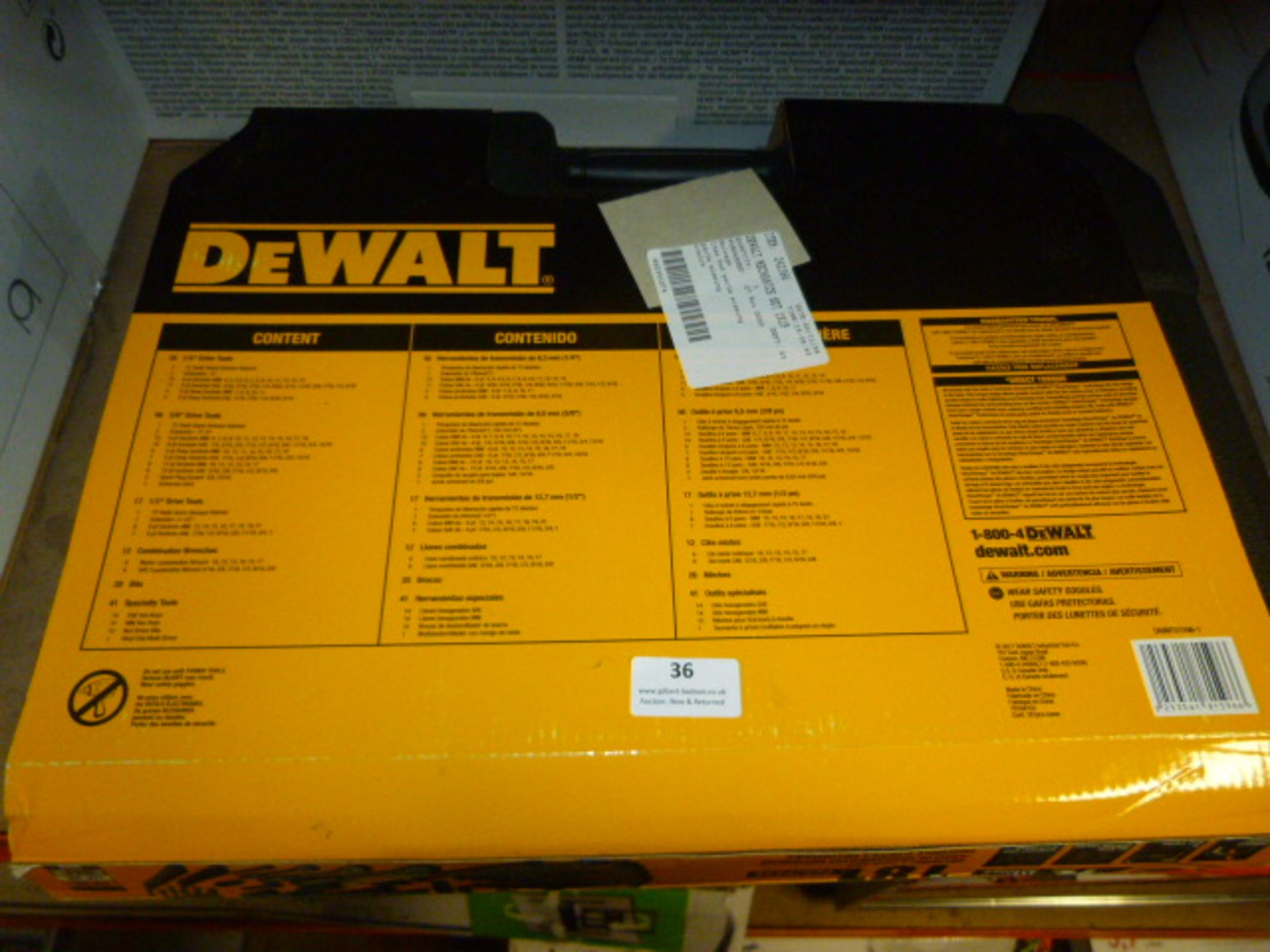 *Dewalt 181pc Mechanics Set