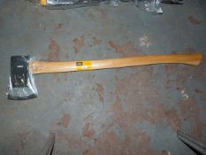 *Rolson 2.7kg Hickory Handled Axe