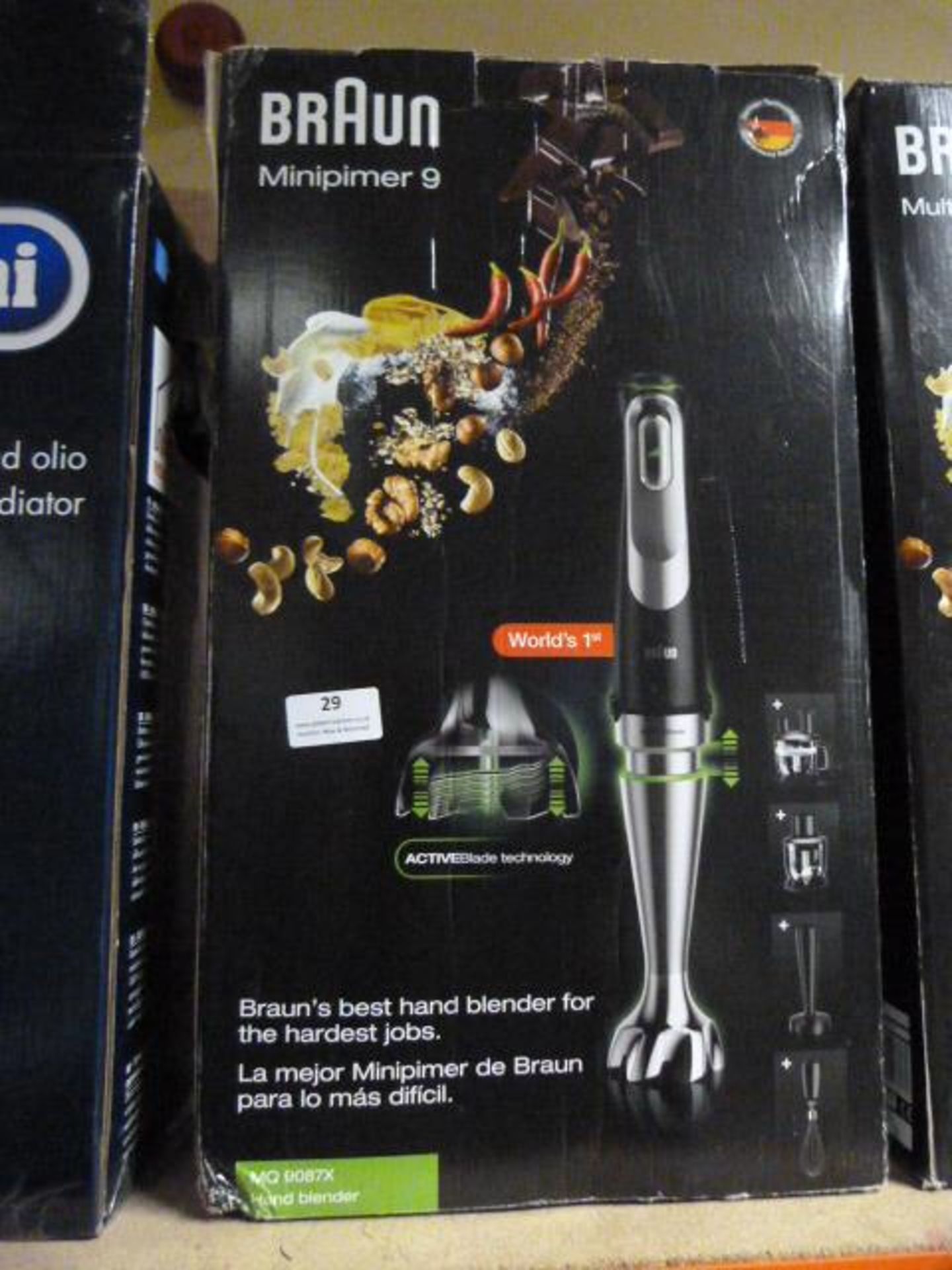 *Braun Minipimer 9 Hand Blender