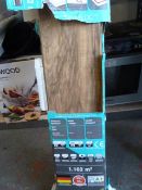 *Pack of Walnut Laminate Flooring