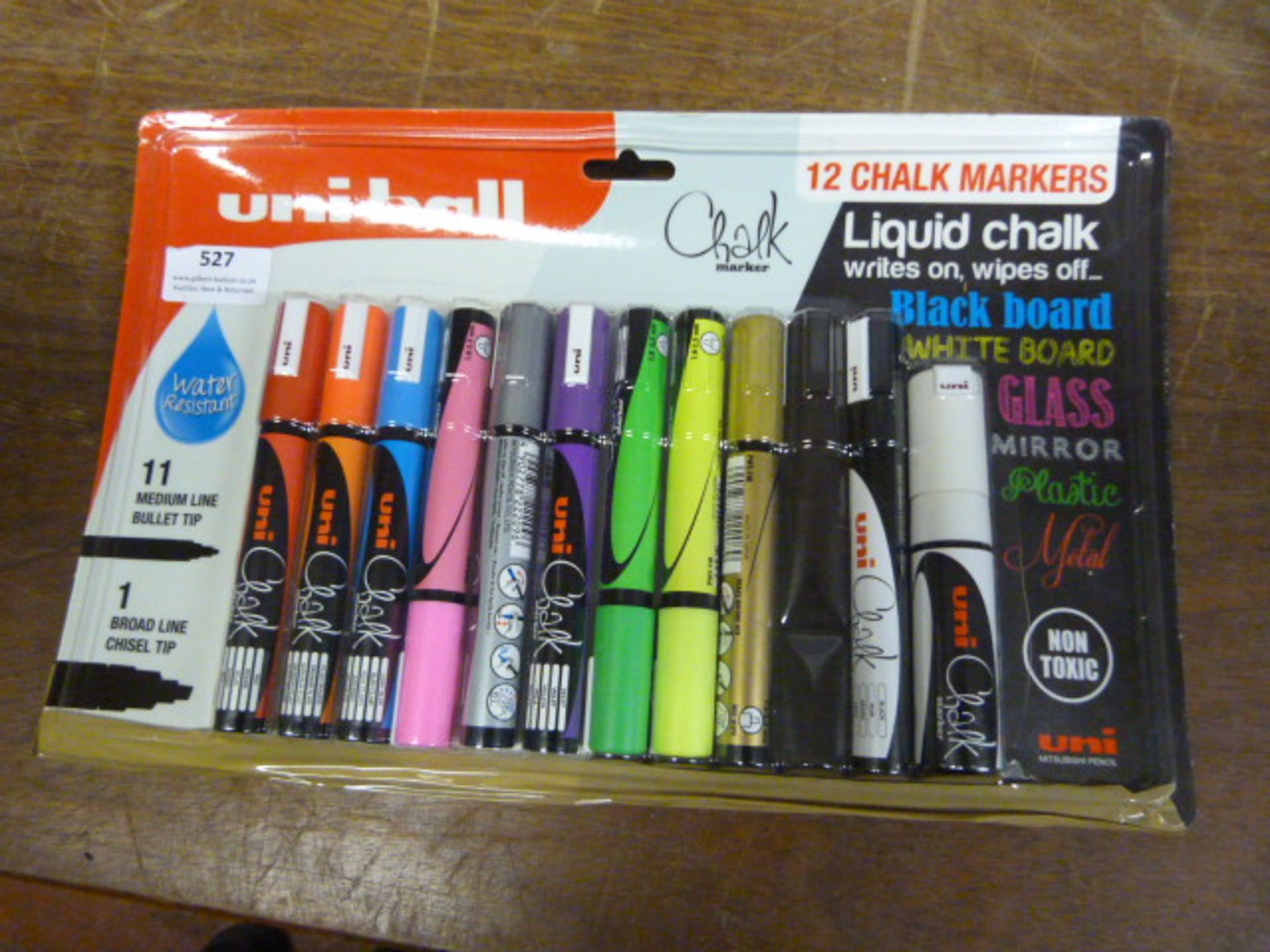 *Uniball Chalk Markers 11pk