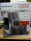 *Brookstone Heater Throw