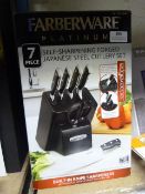 *Farberware Platinum 7pc Self Sharpening Cutlery S