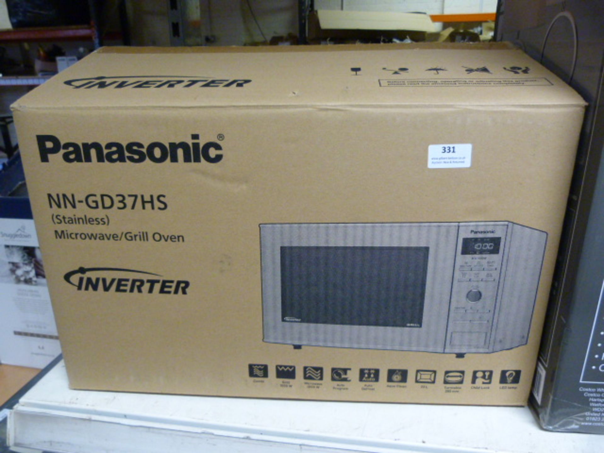 *Panasonic NN-GD37HS Microwave/Grill Oven