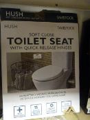 *Tavistock Hush Soft-Close Toilet Seat