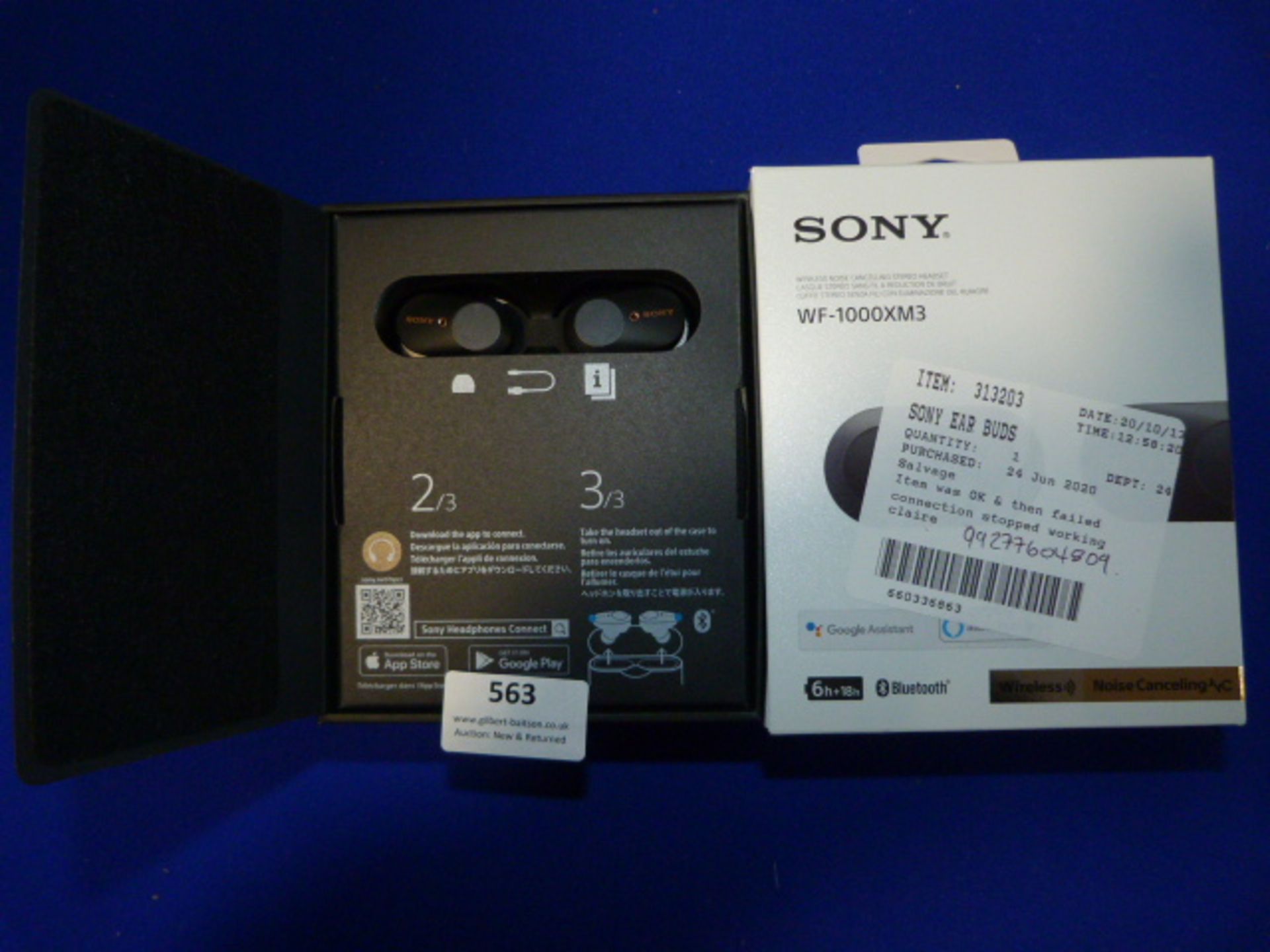 *Sony Earbuds WF-1000XM3