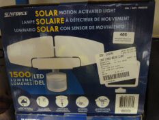 *1500 Lumen Solar Light