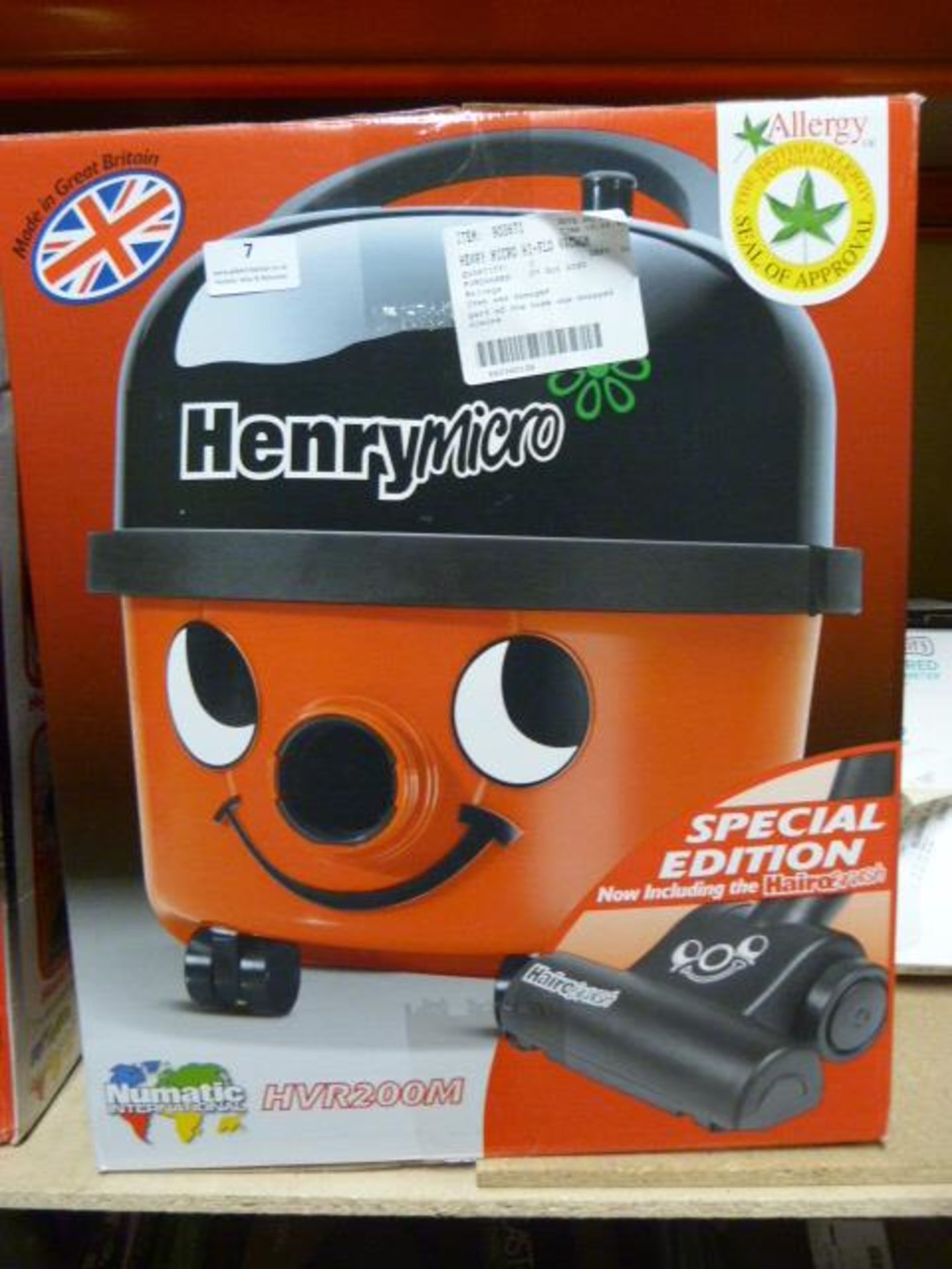 *Henry Micro Hi-Flo Vacuum