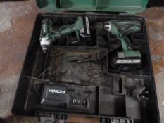 *Hitachi Koki Drill Set