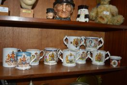 Aynsley Commemorative Beakers