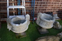 Pair of Garden Urn Planters