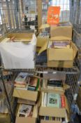 Cage of Hardback and Paperback Books; Novels, Wild