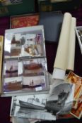 Shipping Photographs, Copper Framed Ship Diagram, Maps, Winston Churchill, Glasgow Shipping