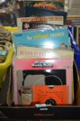 Rock & Roll and Country LPs; Buddy Holly, Elvis, e