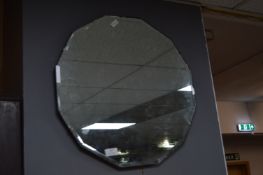 Four Sided Beveled Edge Wall Mirror