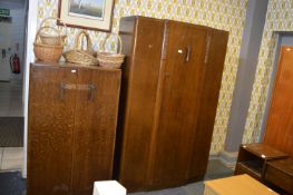 Deco Style Oak Wardrobe Set