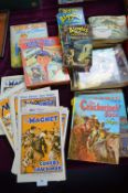 Vintage Children's Books; Biggles, The Magnet, Ann