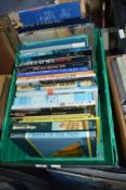 Box of Assorted Shipping Books Including James Fig