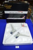 Gemini 200 Diecast 1:200 Scale Model British Airwa