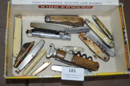 Assorted Pen Knives (Some AF)