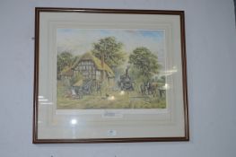 Signed Framed Print by J.L. Chapman